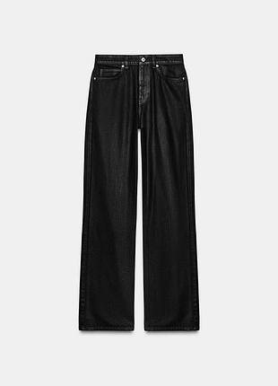 Черные джинсы za regular fit размер 38