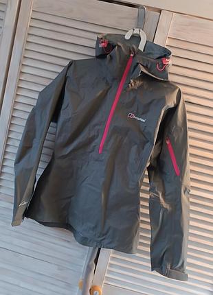Женская куртка ветровка водонепроницаемый анорак berghaus aq 2.5 куртка-анорак женский
