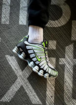 👟 кросівки nike shox tl 'wolf grey"        / наложка bs👟