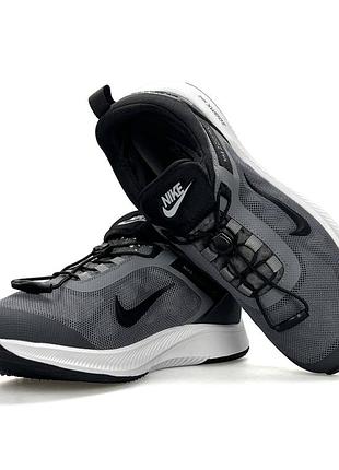 Nike air running grey white black 2