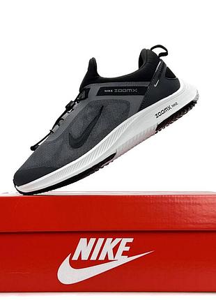 Nike air running grey white black 6