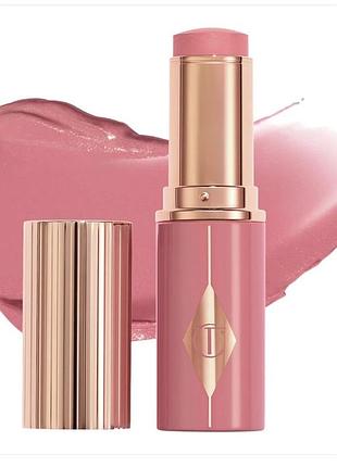 Charlotte tilbury unreal blush healthy glow stick rosy glow румʼяна стік