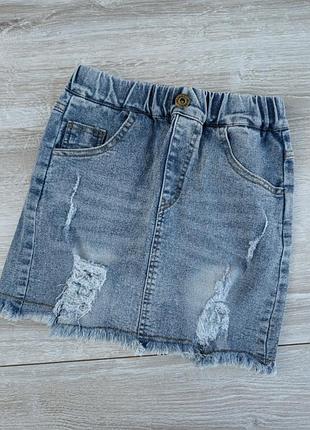 Джинсовая юбочка 🌹 2