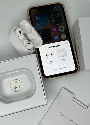 Наушники apple airpods pro2  magsafe case белые