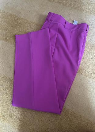Штани жіночі рожеві s,брюки zara