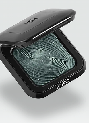 Тени для век kiko milano new water eyeshadow - 18 dark slate green (000204-18)