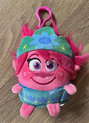 Низька ціна! троль розочка! нова. іграшка-брелок тролль розочка. trolls