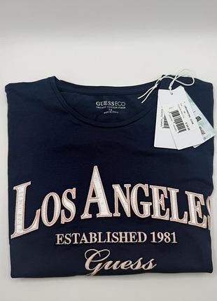 Оригінал guess eco синього кольору los angeles (g7hr)