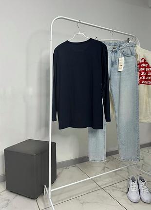 Лонгслив базовый хлопковый place 3