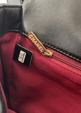 Сумка чорна chanel 8