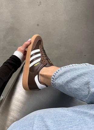 Adidas samba brown premium