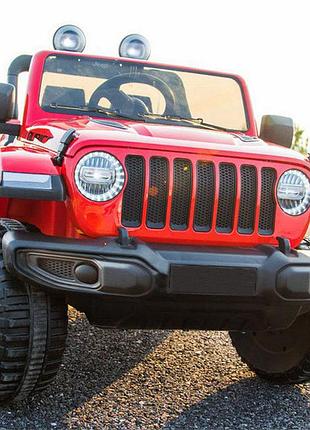 Детский джип bambi jeep m 4176eblr (4 мотора по 45w, mp3, usb, 1 аккум. 12v10ah) красный