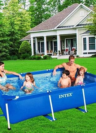 Басейн каркасний intex