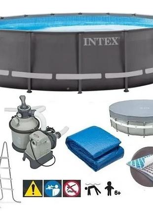 Каркасний басейн intex 26334