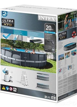 Каркасний басейн intex 26334 2