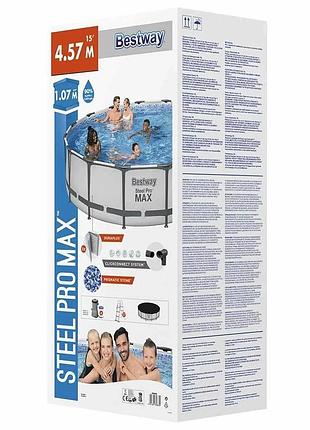 Каркасный бассейн bestway 56488 2