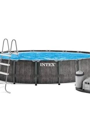 Каркасний басейн intex 26744 ø 549 х 122 см