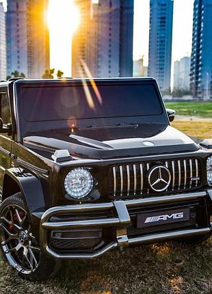 Детский электромобиль bambi джип mercedes-amg g65 (m 4259eblr) 4wd полный привод черный