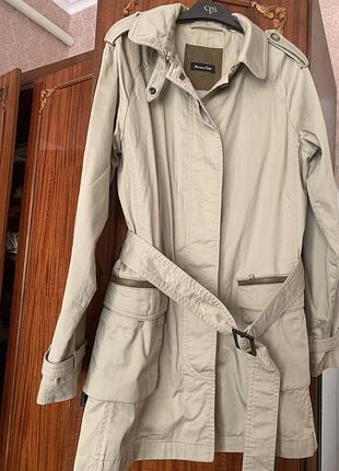 Жіноча куртка тренч  бренду massimo dutti, р 12
