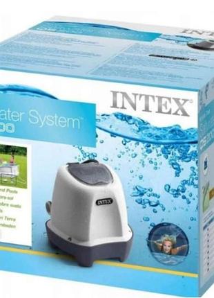 Intex насос з хлоргенератором 26662 продуктивність 2г/год