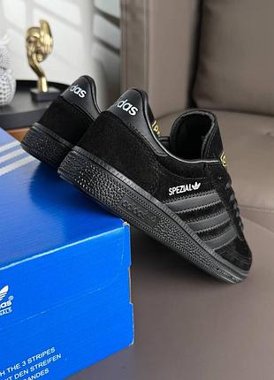 Мужские кроссовки adidas handball spezial black 6