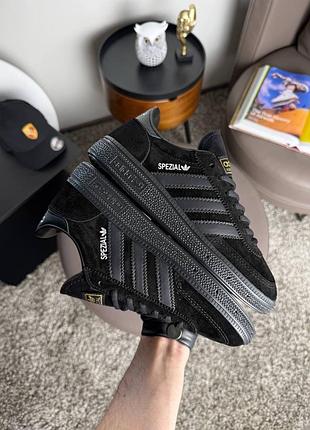 Мужские кроссовки adidas handball spezial black 8