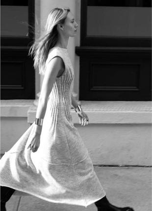 Неймовірне трикотажне плаття сукня від zara