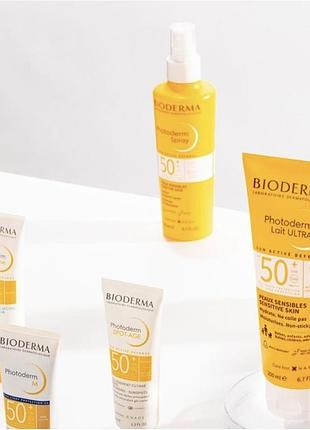 Сонцезахисні засоби bioderma photoderm spf50+