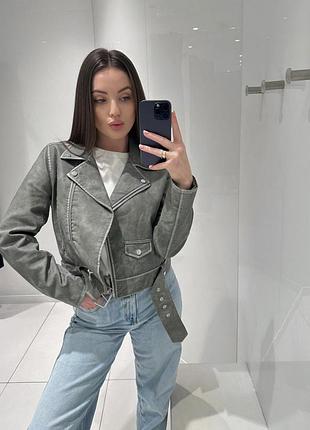 Косуха шкірянка зара zara xs