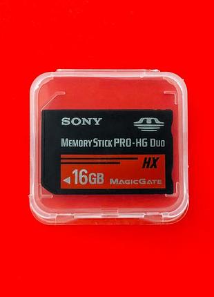 Карта пам'яті memory stick pro duo 16 gb sony mark 2