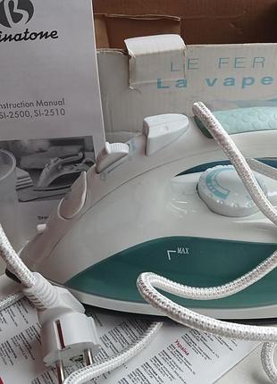 Утюг binatone si-2500 (1500 вт) - состояние новой, керамическая подошва