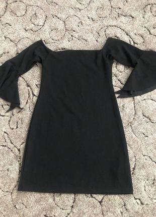 Черное маленькое платье new look