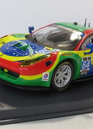 Ferrari 458 italia gt3 n64 24h daytona 2015, altaya. 1:43 бокс. феррари 458белс3 2015