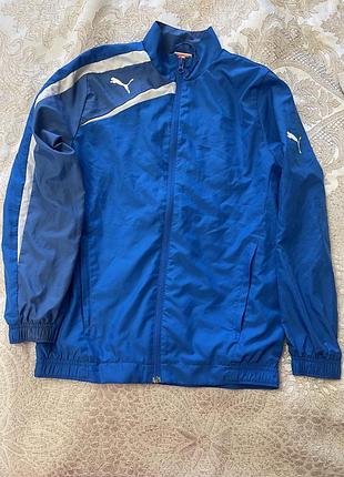 Куртка для хлопчика puma синя плащовка