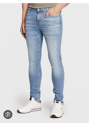 Джинсы брюки, мужские tommy hilfiger, тянутся хорошо размер 32/34