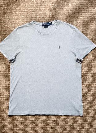 Ralph lauren футболка custom slim fit оригинал (l)