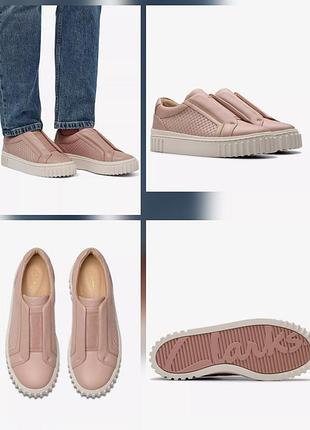 Женские кожаные кроссовки, кеды clarks, размер 39, 40, 41