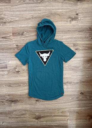 Футболка under armour x project rock nike adidas