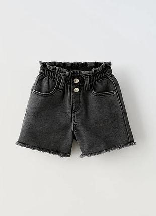 Zara джинсовые шорты детские