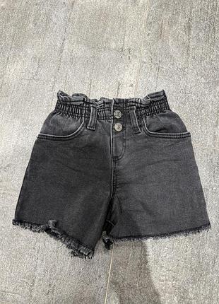 Zara джинсовые шорты детские 2