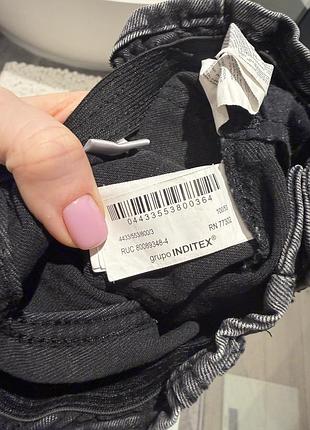 Zara джинсовые шорты детские 4