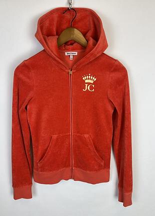 Спортивна велюрова кофта juicy couture