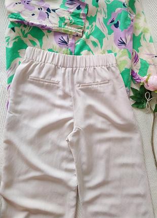 Кюлоты 87%вискоза, h&amp;m, s 4