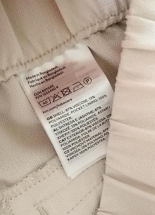 Кюлоты 87%вискоза, h&amp;m, s 8