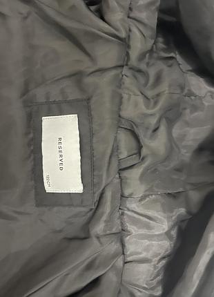 Куртка для дівчинки чорна reserved 122-128 3