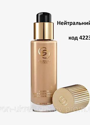 Антивозрастная тональная основа oriflame с пребиотической сывороткой giordani gold нейтральный нюд код 42239, 30 мл