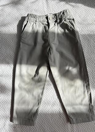 Штани брюки для хлопчика zara 104 розмір 3-4 роки