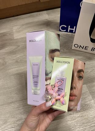 Набір від набряків 🎀 hollyskin маска+тонер