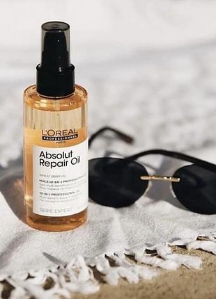 Восстанавливающее масло для поврежденных волос l'oreal 90 мл
