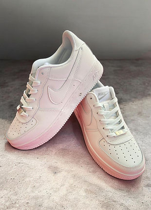 Кроссовки nike air force | натуральная кожа |